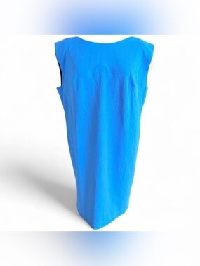 Donna Morgan Bright Blue Midi Dress